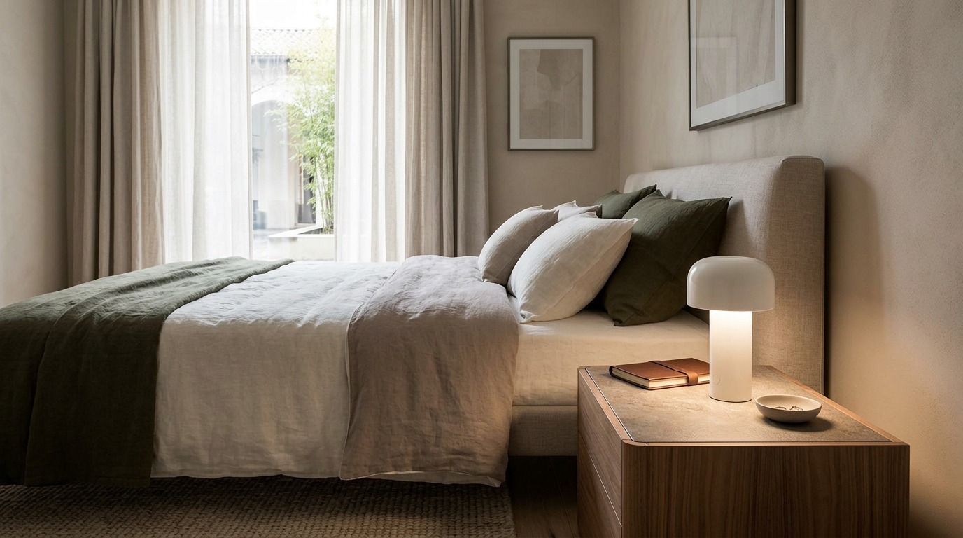 Lampe dans la chambre