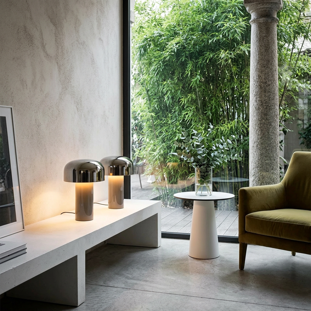 Lampe Bellhop dans un intérieur design